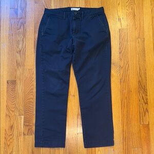 Jcrew navy chinos 32x30